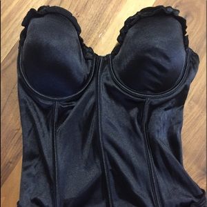 Black Halloween Corset Top